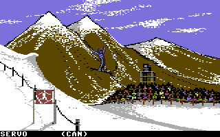 Winter Games screenshot 5 for Commodore 64